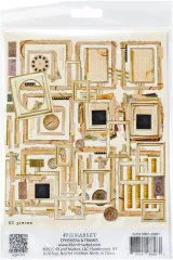 49 And Market - Nostalgic Memories - Ephemera and Frames-Set