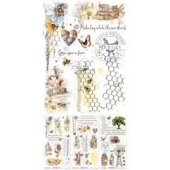 49 And Market - 6x12 Rub-On Transfer - Whispering Way