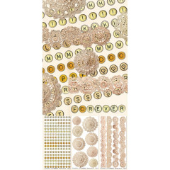 49 And Market - 6x12 Rub-On Transfer - Nostalgic Memories