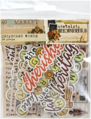 Chipboard Set - Nostalgic Memories