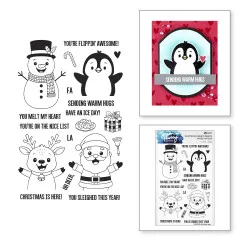Simon Hurley Clear Stamps - Christmas Hugs