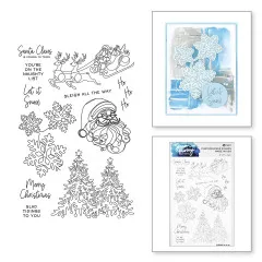 Simon Hurley Clear Stamps - Ho Ho Ho