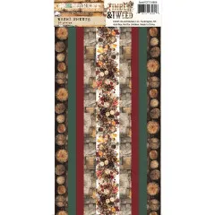 49 And Market - Timber And Tweed - Washi Tape Sheet