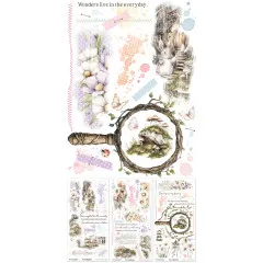 49 And Market - 6x12 Rub-On Transfer - The Looking Glass - Blendable