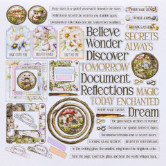 Chipboard Set - The Looking Glass