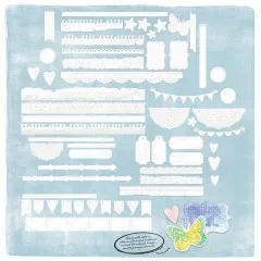 49 and Market - Irresistible - Die-Cuts Borders