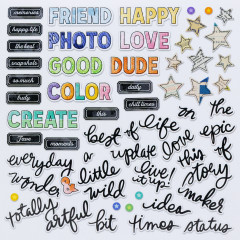 Chipboard Set - Bits - Artful Moments