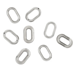 We R Makers - Crop-A-Dile Oval Eyelets - Silver
