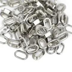 We R Makers - Crop-A-Dile Oval Eyelets - Silver