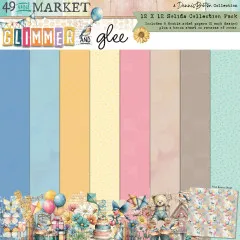 Glimmer and Glee - Solids - 12x12 Collection Pack