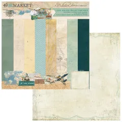 Travel Diaries - Solids - 12x12 Collection Pack