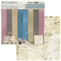 Faded Memory Lane - Solids - 12x12 Collection Pack