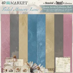 Faded Memory Lane - Solids - 12x12 Collection Pack