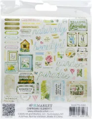 Chipboard Set - From the Garden