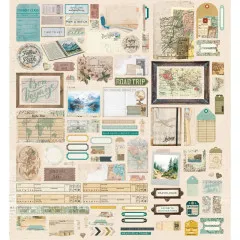 49 and Market - Travel Diaries - Die-Cuts Elements