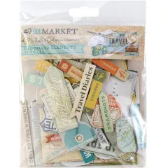 Chipboard Set - Travel Diaries