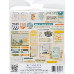 Chipboard Set - Travel Diaries