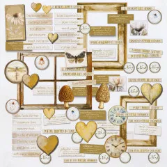 Chipboard Set - Faded Memory Lane
