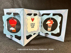Karen Burniston Die - Love is in the Air Charms