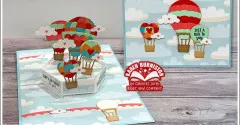 Karen Burniston Die - Love is in the Air Charms