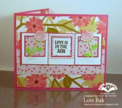 Karen Burniston Die - Love is in the Air Charms