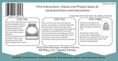 Karen Burniston Die - Thank You Lorna Add-ons