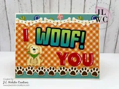 Karen Burniston Die - Woof!