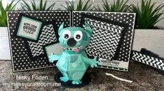 Karen Burniston Die - Monster Playful Add-ons