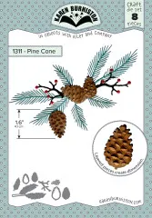Karen Burniston Die - Pine Cone
