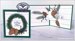 Karen Burniston Die - Pine Cone