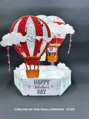 Karen Burniston Die - Hot Air Balloons