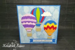 Karen Burniston Die - Hot Air Balloons