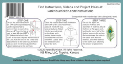 Karen Burniston Die - Peacock Add-ons