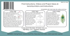 Karen Burniston Die - Peacock Add-ons