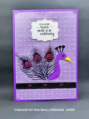 Karen Burniston Die - Peacock Add-ons