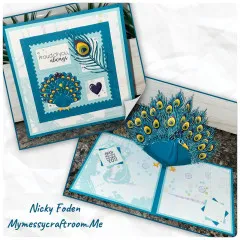 Karen Burniston Die - Peacock Add-ons