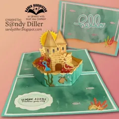 Karen Burniston Die - Sea Stage Add-ons