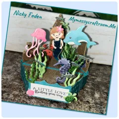 Karen Burniston Die - Sea Stage Add-ons