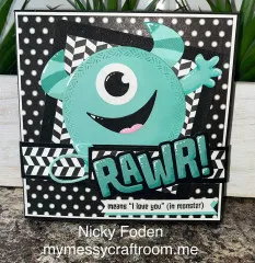 Karen Burniston Die - Greeting Labels