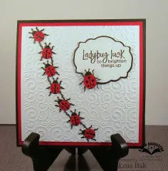 Karen Burniston Die - Greeting Labels