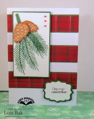 Karen Burniston Die - Greeting Labels