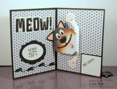Karen Burniston Die - Cat Borders