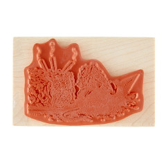 Wood Mount Stamp - House-Mouse Party Parade - Sweet Birthday