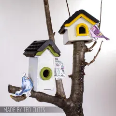 Stamper Anonymous Ornamentals - Birdhouse Ornaments