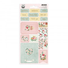 Chipboard Sticker - Flowerish 01