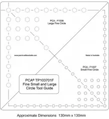 FINE Small & Large Circle Tool Guide FINE Small & Large Circle Tool Guide