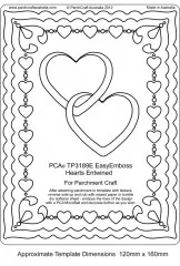Embossing Easy Emboss Hearts Entwined Embossing Easy Emboss Hearts Entwined