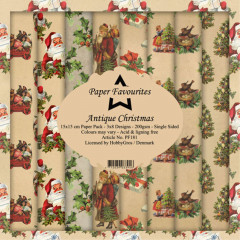 Paper Favourites Antique Christmas 6x6 Paper Pack