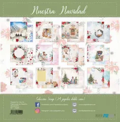 Nuestra Navidad 6x6 Scrap Paper Pack