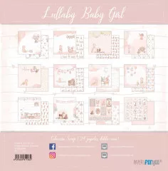 Lullaby Baby Girl 6x6 Paper Pack